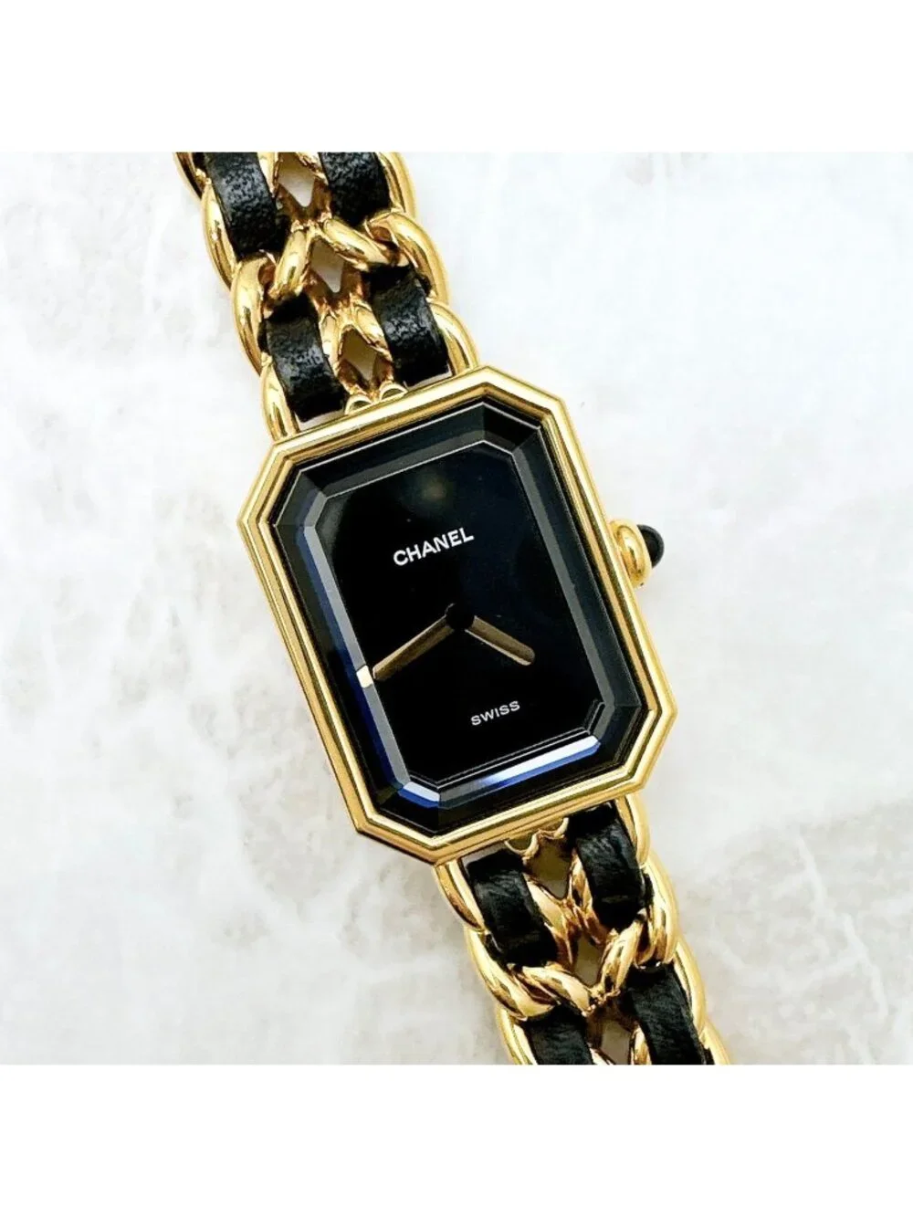 Chanel Premiere M Watch Quartz Leather with Booklet
